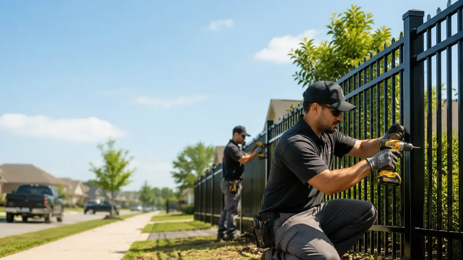 Metal Fence Installation in Owen, WI